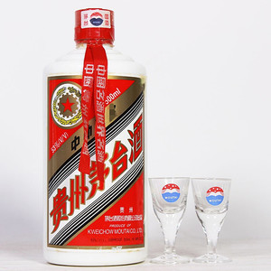 贵州茅台集团2005年五星茅台酒口感酱香型53度白酒500ml单瓶装
