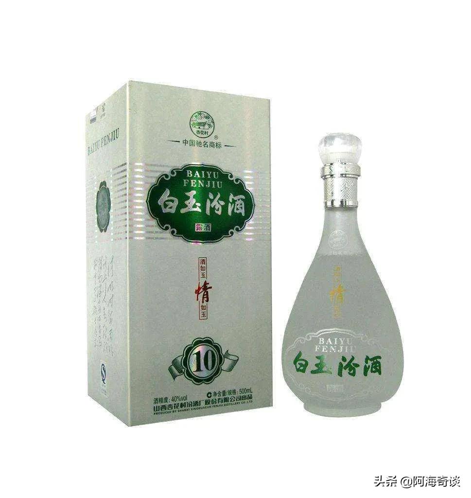 2004年十年陈酿老白汾 04年老白汾酒